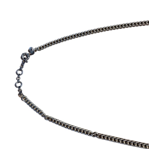 J Crew Faux Tortoise Shell Chain Link and Cluster Pearls Necklace 17-19" Long - Picture 4 of 5